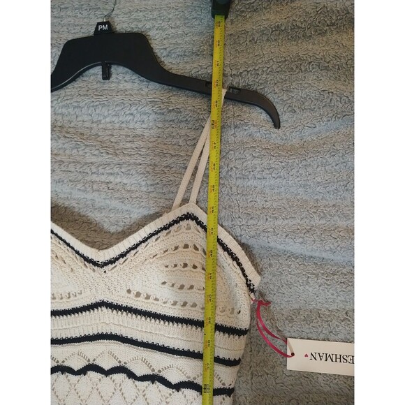 Wild & Free Crotcher Sleeveless Maxi Dress Cream Small Boho Cottage Core Feminin - Picture 8 of 12